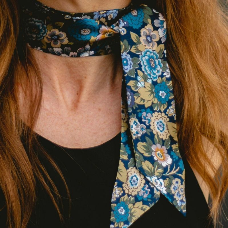 Liberty Elysian Night Silk Lili Scarf image