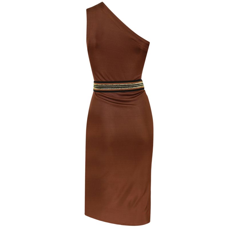 Lickety-Split Copper Rib Dress image