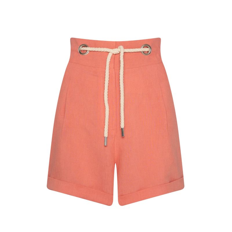 Liga Linen Beauvallon High Waisted Short image