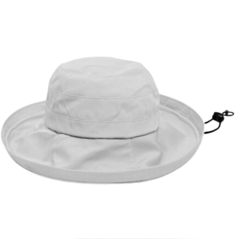 Light Grey Sun Protection Hat For Women image