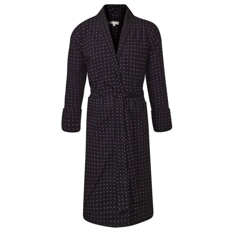 Lightweight Men's Dressing Gown - Atlas Grey image