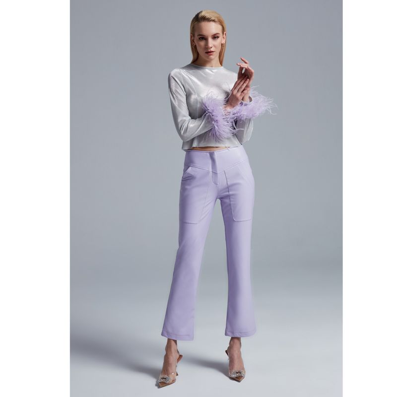 WHITE DAHLIA PANTS main image 1