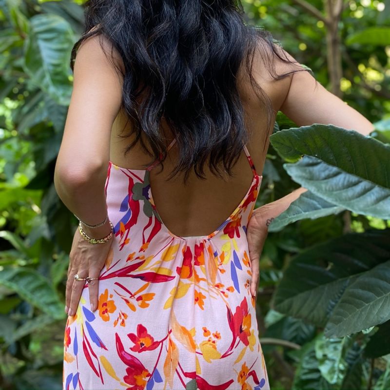 Lily Backless Maxi Dress image