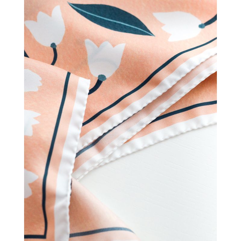 Lily-Of-The-Valley Small Silk Scarf image