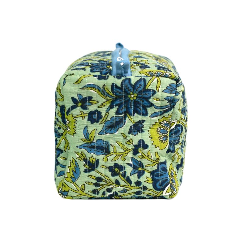 Lime Patchouli Cotton Wash Bag image