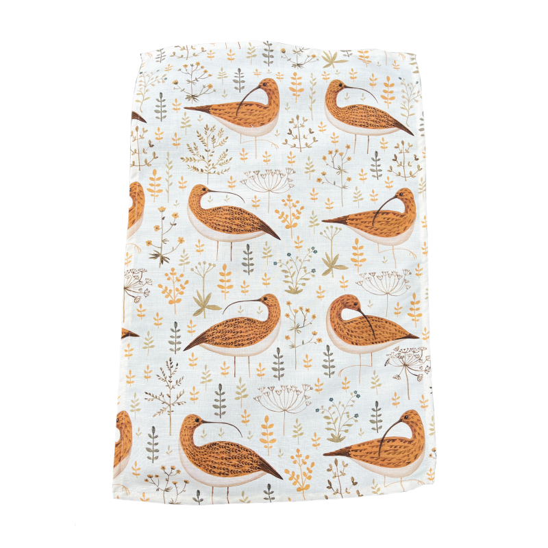 Limited Edition Curlew Tea Towel image