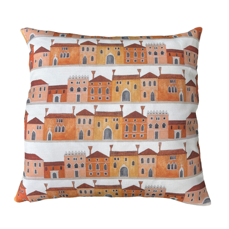 Limited Edition Venetian Houses Cushion image