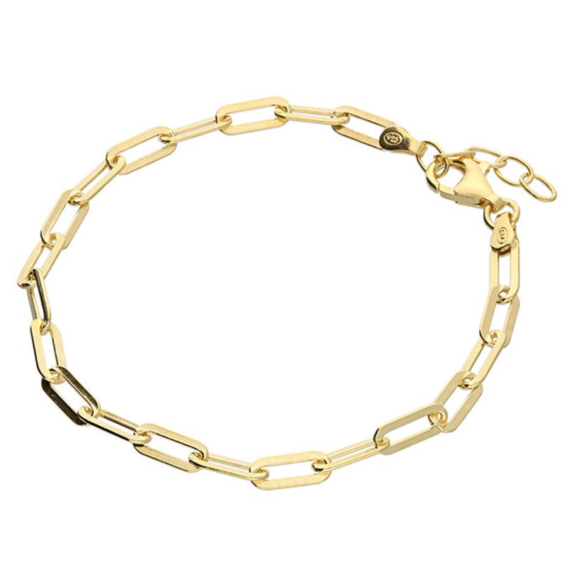 Limited Edition Vermeil Paperclip Chain Bracelet image