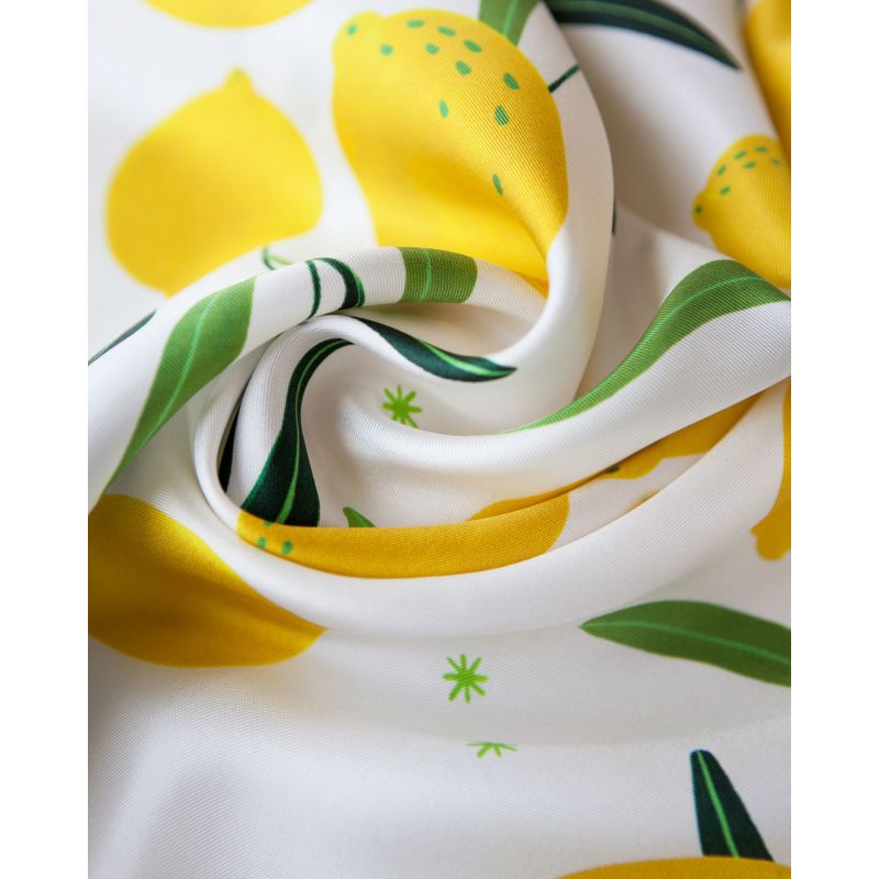 Limoncello Large Silk Scarf image