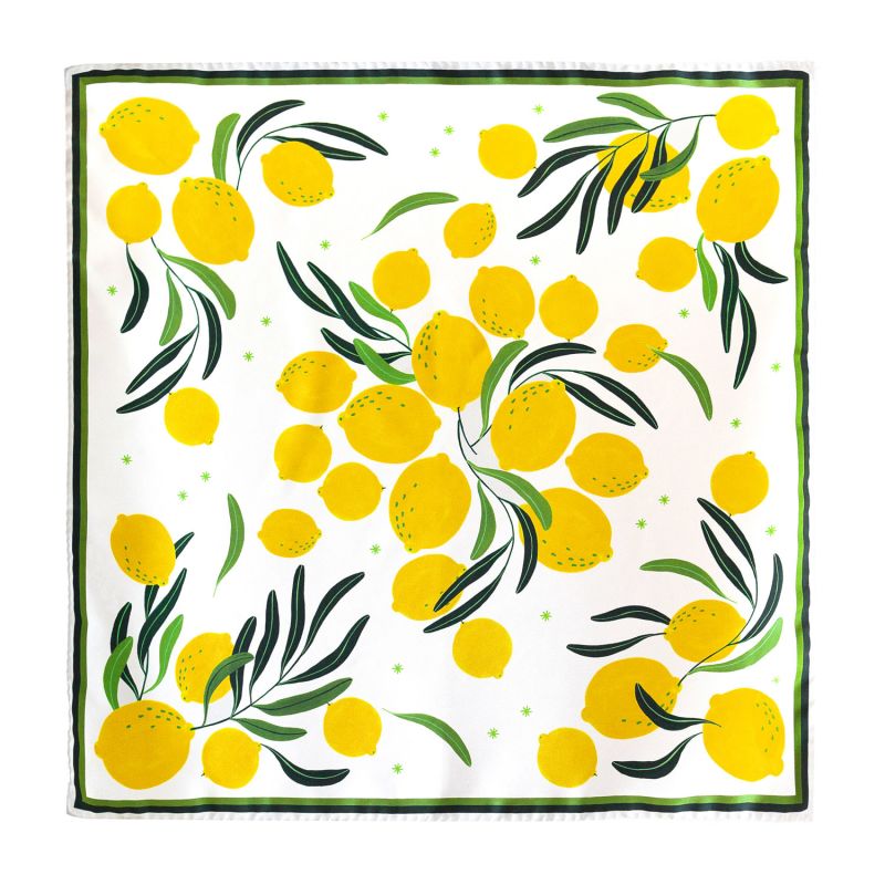 Limoncello Large Silk Scarf image