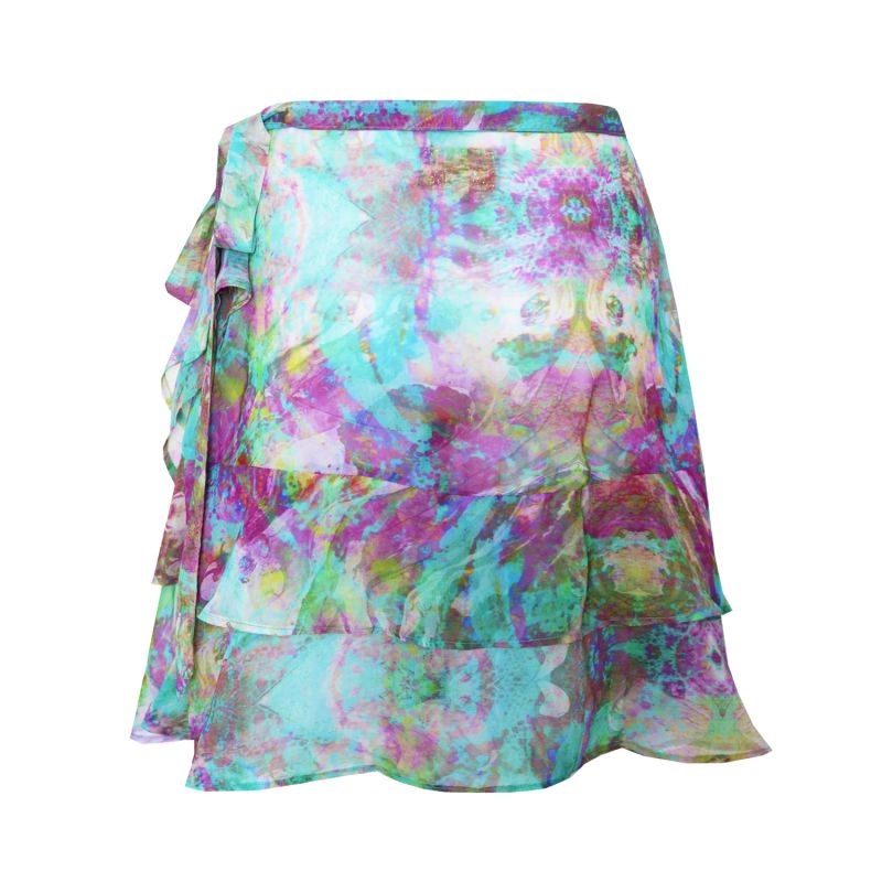 Liquid Rainbow Tahiti Skirt Cover Up image