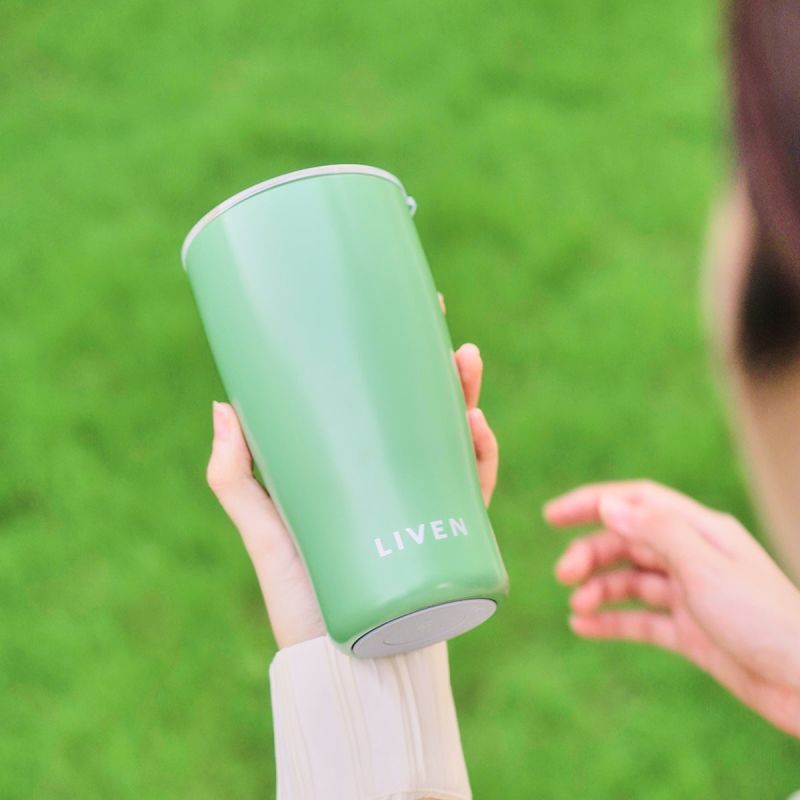 Liven Glow™ Ceramic-Coated Stainless Steel Tumbler image