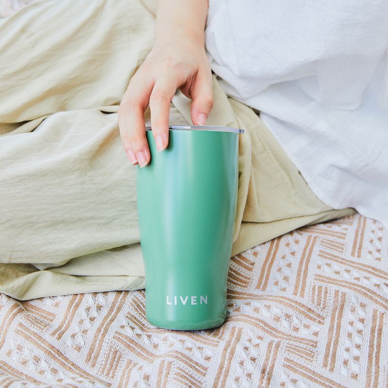 Liven Glow™ Ceramic-Coated Stainless Steel Tumbler image