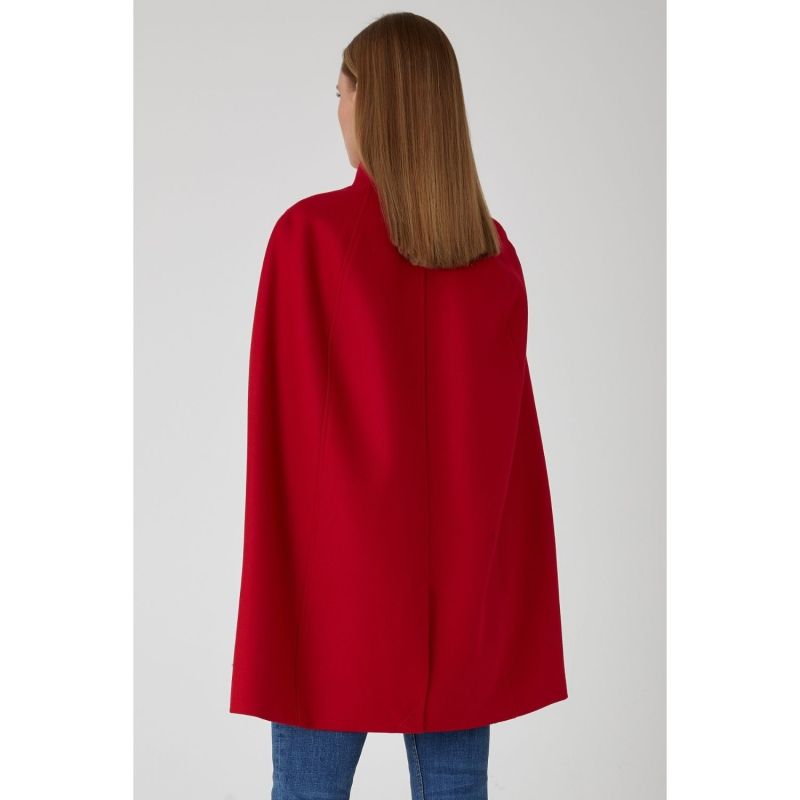 美品】MEER. Wool city cape ケープコート meer - ポンチョ