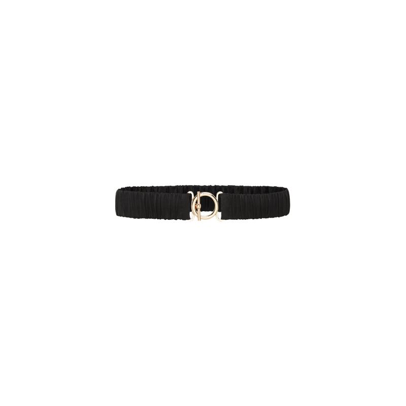 T Bar Clasp Belt Black image