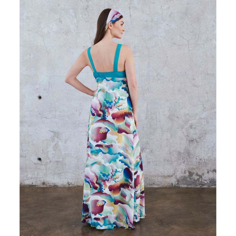 Long Flowy Ecovero Viscose Dress image