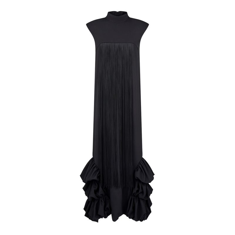 Long Fringed Dress image