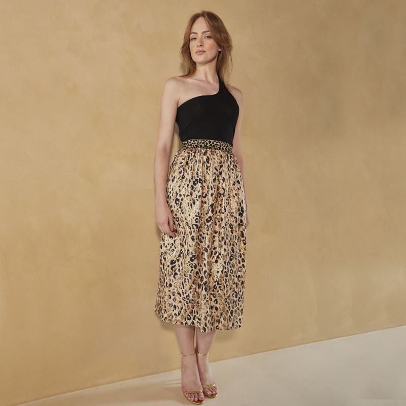 Long Lived Animal Print Skirt image