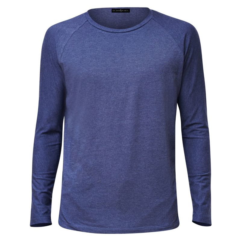 Long Sleeve Side-Slit Comfort T-Shirt image