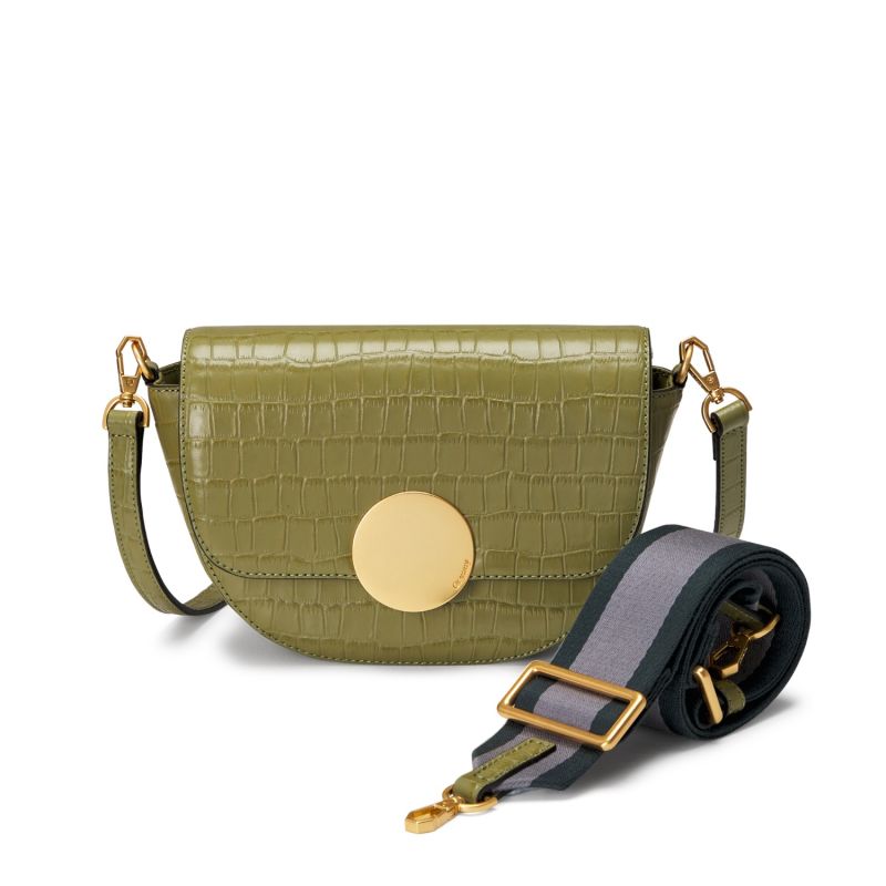 Lottie Croco Crossbody - Oilve image