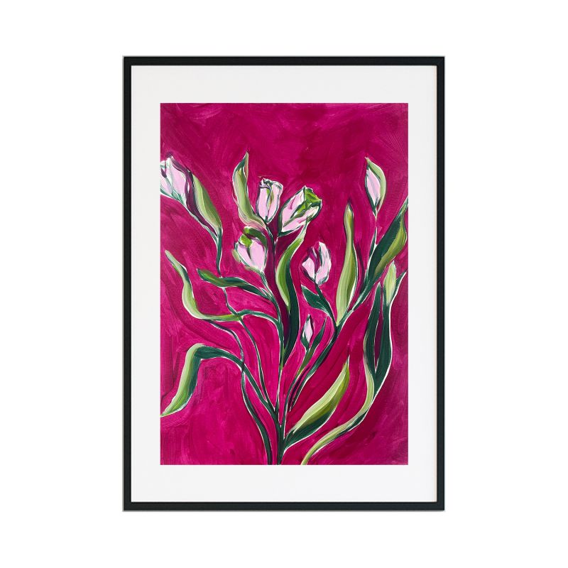 Love Blooms - Abstract Floral Print image