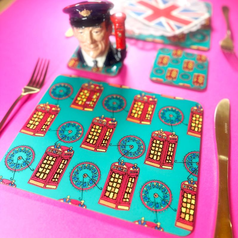 Love The British Accent Set Of Four Placemats image