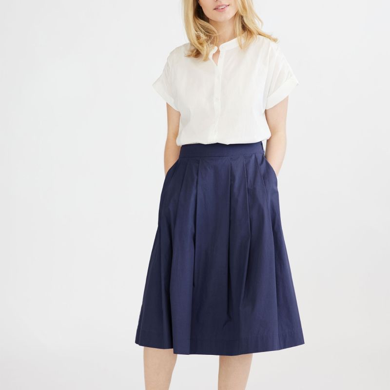 The Organic Skirt Nelly - Blue image