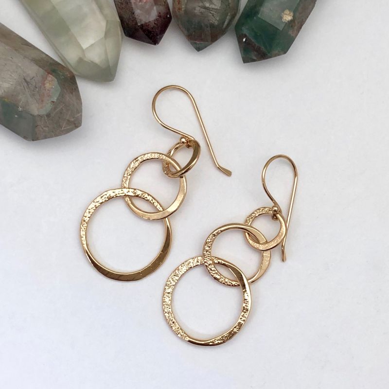 Lolita Loop Earrings | Mirabelle Jewellery | Wolf & Badger