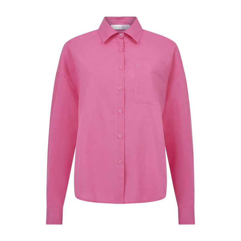 Lucy Cotton Shirt - Pink image