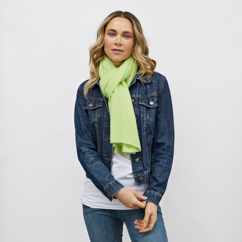 Lucy Lime Multi Way Cashmere Wrap image