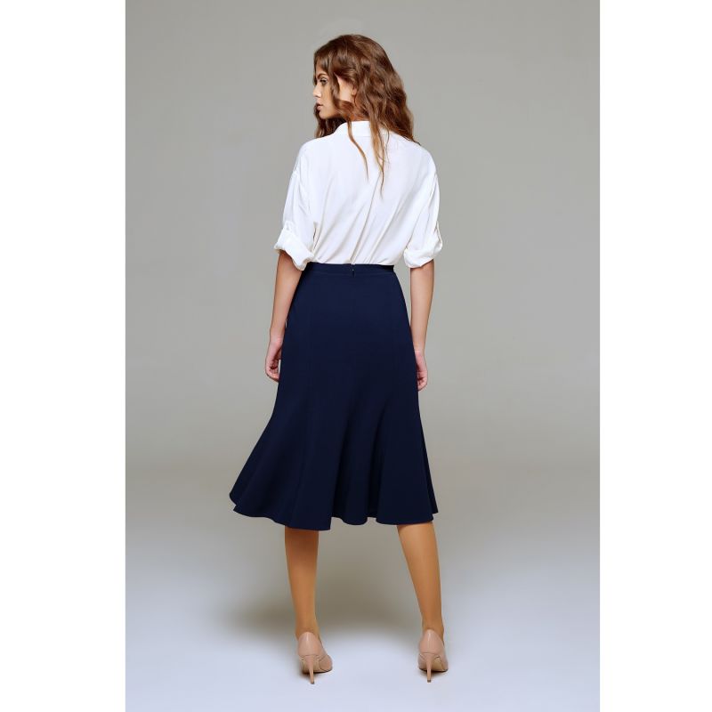 Lucy Midi Skirt In Navy image