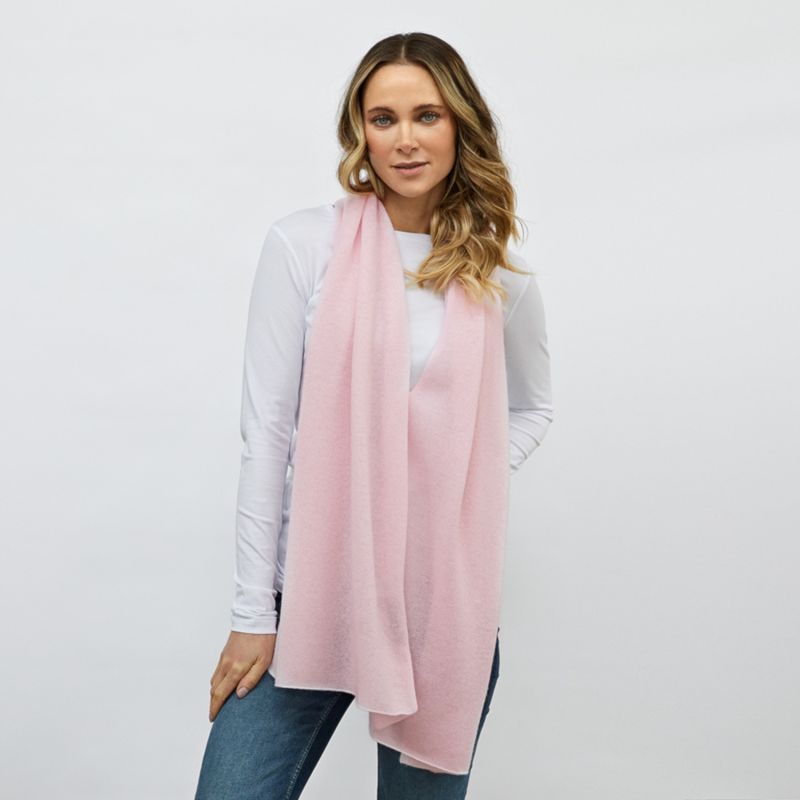 Pink cashmere cheap poncho