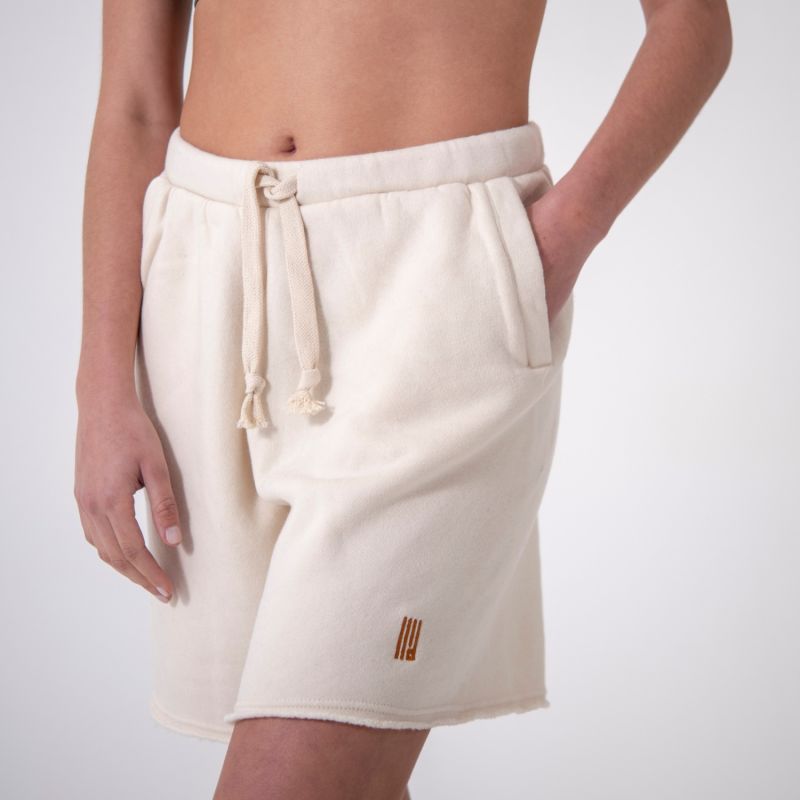 Organic Cotton Sweat Shorts (Neutrals) Unisex image