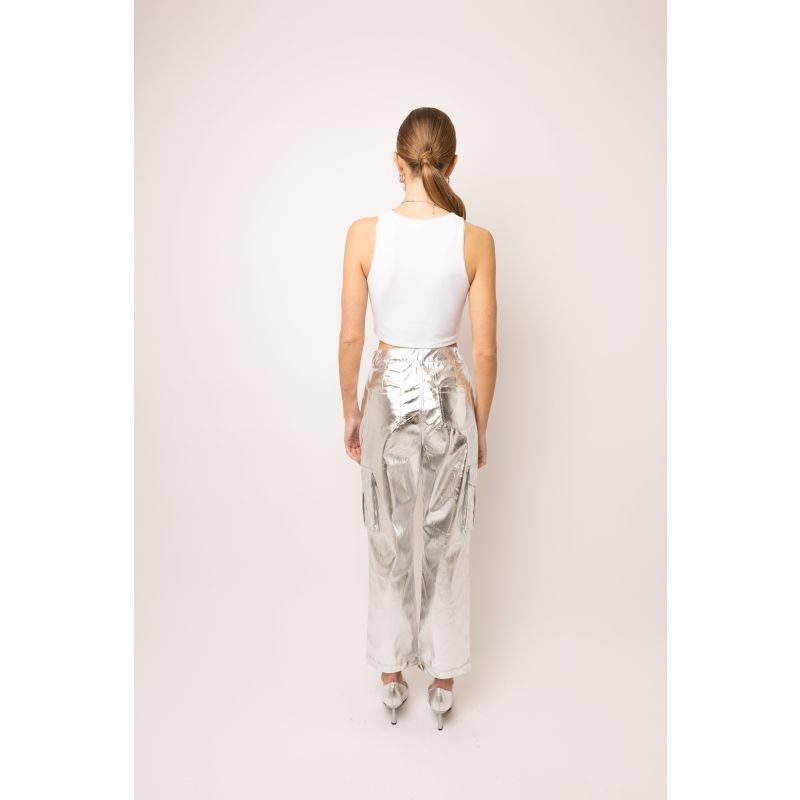 Lupe Combat Silver Trousers image