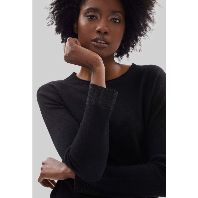 Lurex jumper top