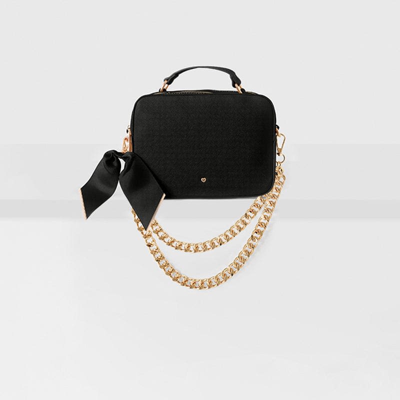 Luxe Gold Metal Chunky Chain Bag Strap.