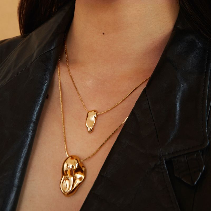 Shay Pendant Gold image