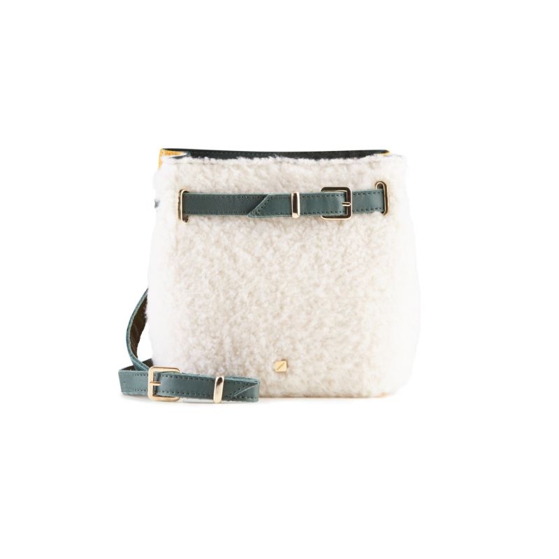 Belly Bag White Shearling image