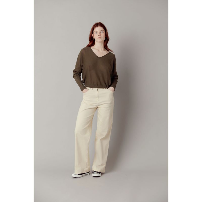 Lynx Organic Cotton Trousers - Soft Putty image