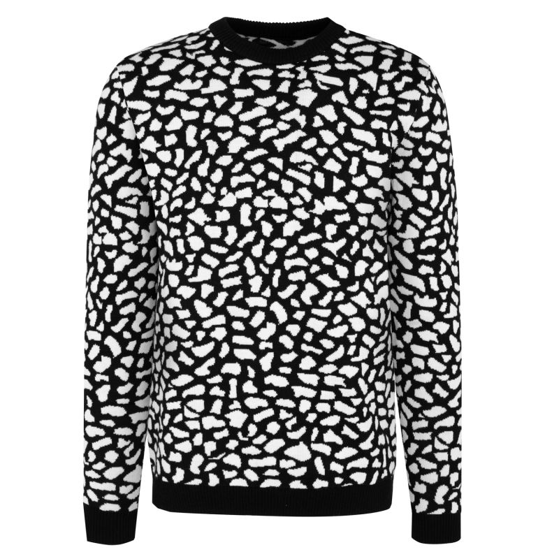 All Over Pebbled Merino Wool Jumper Men image