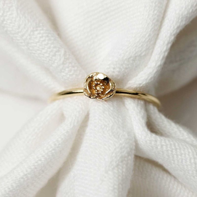 Poppy Stacking Ring – 9ct Solid Gold image