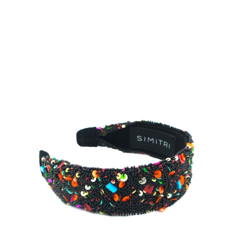 Black Donut Headband image