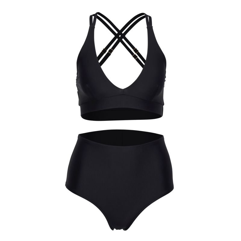 Vanda Bikini Pitch Black Night | PELSO | Wolf & Badger