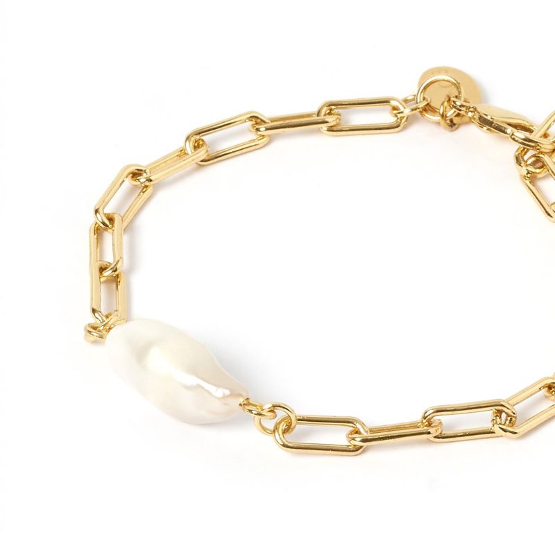 Danielle Gold & Pearl Bracelet image