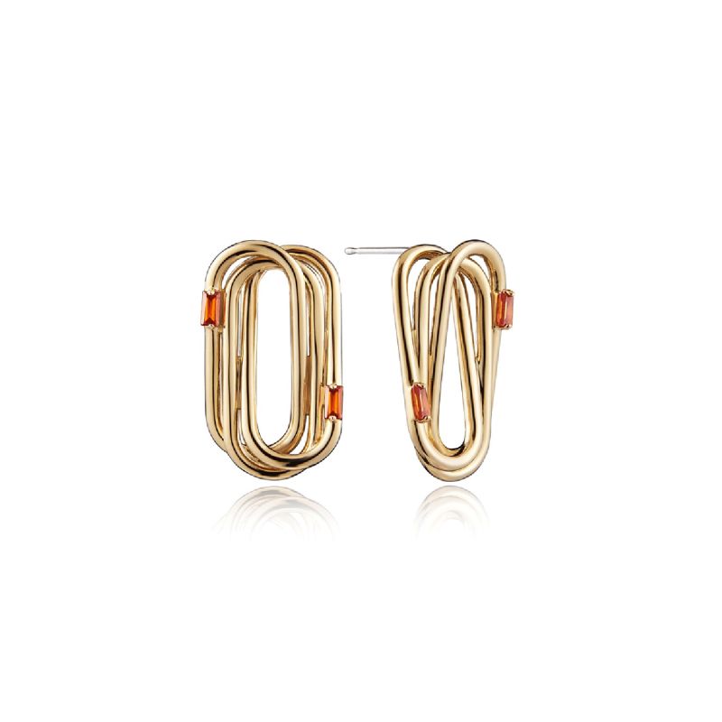 Supple Earrings Orange image