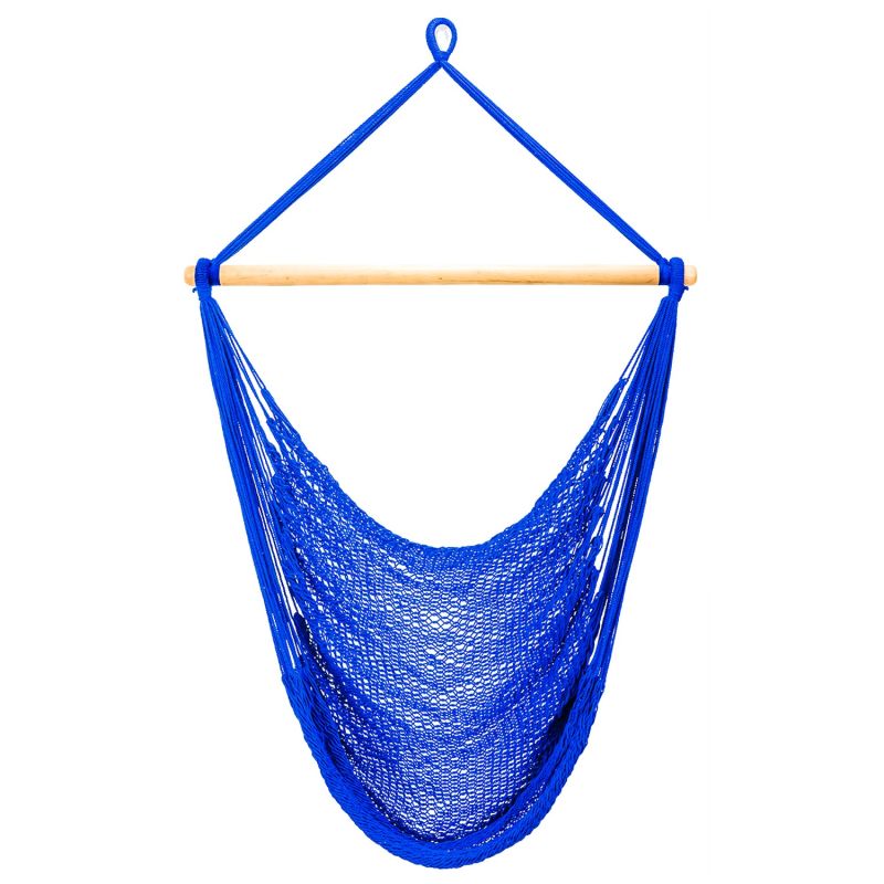 Cobalt Blue Cotton Hammock Swing image