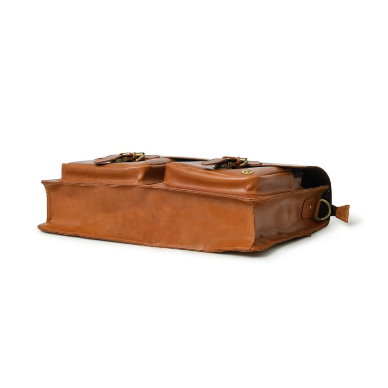 Madan Leather Messenger Bag image