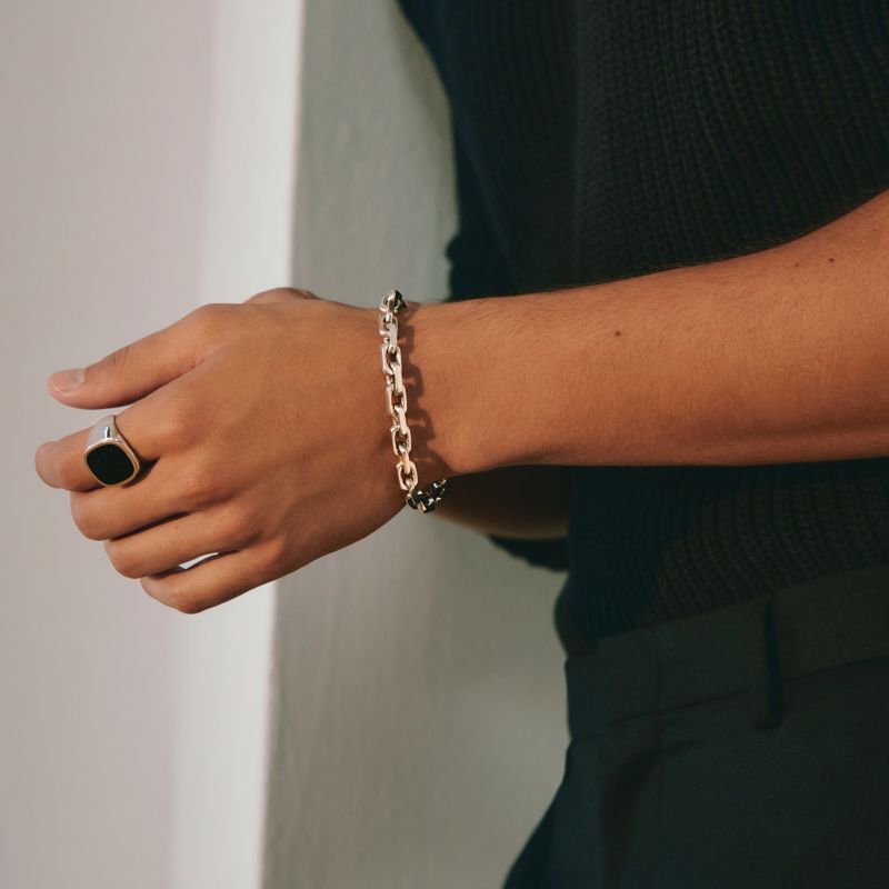 Mafia Bling Ring - Sterling Silver | LOUPN | Wolf & Badger Mafia Bling Ring - Sterling Silver | LOUPN | Wolf & Badger