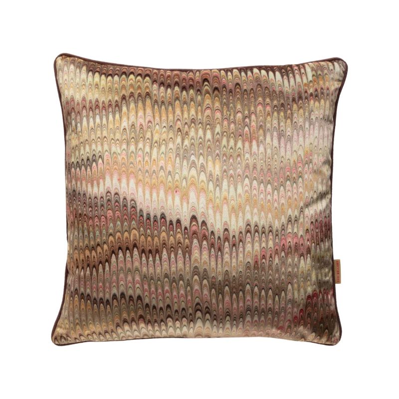 Maize Plumes Velvet Cushion image