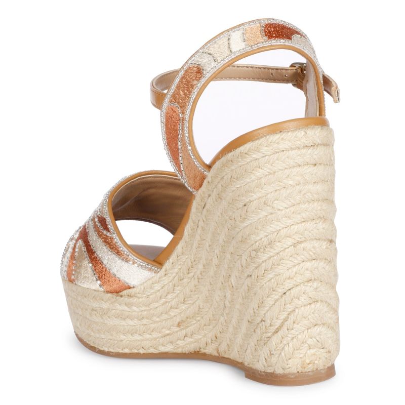 Marcilia Multi Brown - Platform Wedges image